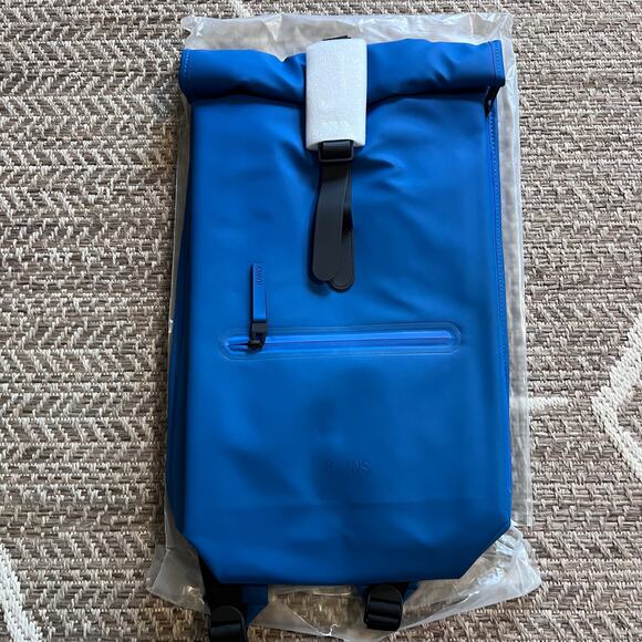 RAINS Waves Roll top rucksack backback - Picture 1 of 5